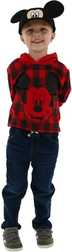 Vista 4 de Disney Youth Mickey Peeking Ear - Sombrero para jóvenes, color negro, Negro