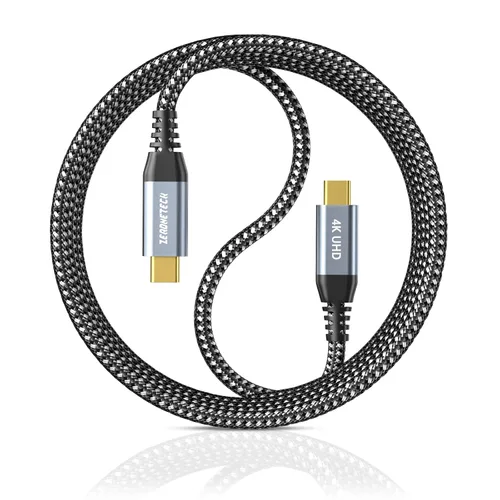 Vista 29 de ZeroneTeck Cable USB C de 6 pulgadas 0.5 pies, Transferencia de Datos de Alta Velocidad 20Gbps Corto, Cable USB C 3.2 Gen 2×2 100W PD de Carga