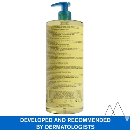 Vista 5 de Uriage Xémose Face & Body Wash For Very Dry Skin, Soothes For Long-Lasting Comfort, Mild Foaming Nourishing Gel-In-Oil, Fragrance & Soap-Free