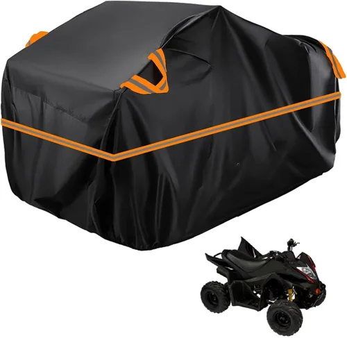 Vista 61 de Cubierta para ATV impermeable compatible con Arctic Cat H1 EFI TRV Cruiser 4x4 2011, cubierta de 210D para vehículos de 4 ruedas, cubierta para quad