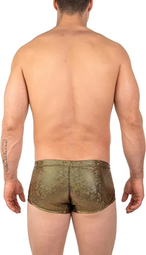 Vista 4 de Gary Majdell Sport Traje de baño tipo bóxer estilo competición para hombre con bolsa frontal