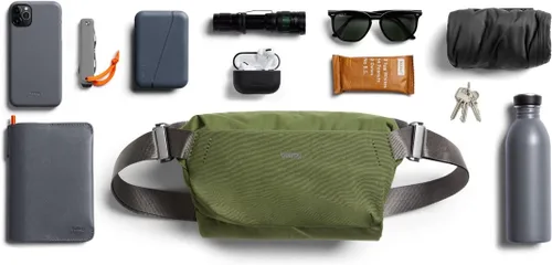 Vista 7 de Bellroy Venture Sling 6L (bolso cruzado) - Nightsky, Verde Guardabosques, talla única