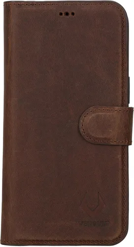 Vista 2 de VENOULT Funda tipo cartera para iPhone 14 Pro Max / 14 Pro / 14 Plus / 14, soporte magnético desmontable para tarjetas, protección RFID, carga