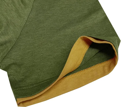 Vista 5 de M&F EVENMINE Camiseta básica de manga larga y corta para hombre, con botones y bolsillo de algodón, Gris