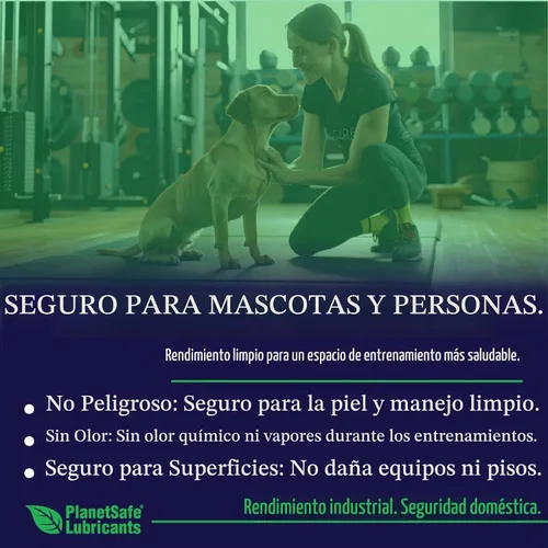Vista 7 de PlanetSafe - Lubricante para equipo de ejercicio, no tóxico, no peligroso, sin olor, para: escalador vertical, cinta de correr, bicicleta