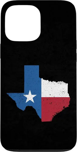 Vista 24 de Funda para iPhone 17 con la bandera del estado de Texas, diseño vintage de Texas, Estados Unidos