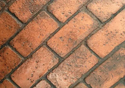 Vista 2 de Juego de sellos de hormigón con diseño de ladrillo desgastado, patrón clásico de pavimentadora de mampostería, tapetes texturizados de poliuretano