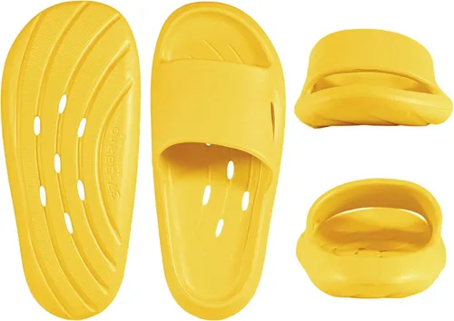 Vista 5 de Newbuty Zapatos de ducha para hombre, sandalias de baño antideslizantes para dormitorio universitario, artículos esenciales para la ducha, sandalias