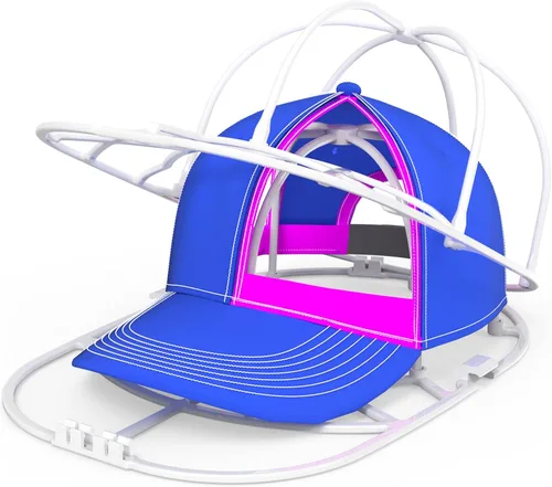 Vista 9 de Jaula Lavadora de Sombreros para Máquina Lavadora - Estante Limpiador de Gorras de Béisbol, Lavado de Gorras, Apto para Lavavajillas, Perfecto