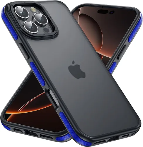 Vista 62 de Yriklso Funda 3 en 1 para iPhone Air, 1 protector de pantalla + 1 lente de cámara, a prueba de golpes para iPhone Air, protección contra caídas