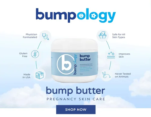 Vista 7 de Bumpology Bump Butter Stretch Mark Crema hidratante Crema para el vientre 2 en 1 totalmente natural para el embarazo Fabricado en Estados Unidos