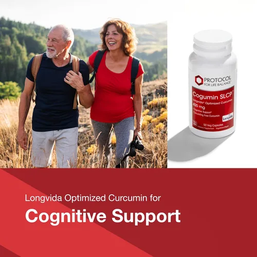 Vista 3 de PROTOCOL FOR LIFE BALANCE Cogumin SLCP 400mg Curcumina, Cerebro, 50
