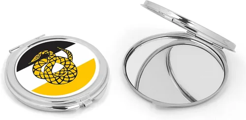 Vista 13 de Sigma Nu Fraternity Compact Cosmetic Double Makeup Pocket Round Portable Mirro (Sigma Nu #1)