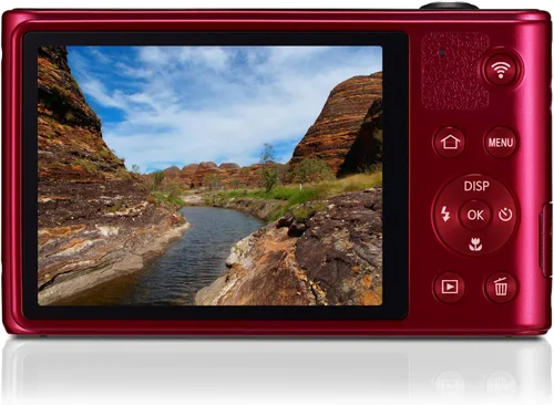 Vista 3 de Samsung WB30F 16.2MP Smart WiFi Cámara digital con zoom óptico 10x y pantalla LCD de 3.0" (rojo) (Modelo antiguo)