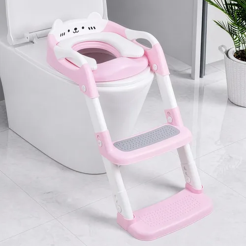Vista 10 de Orzbow Potty Training Seat with Step Stool, Adjustable Height, Anti-Slip