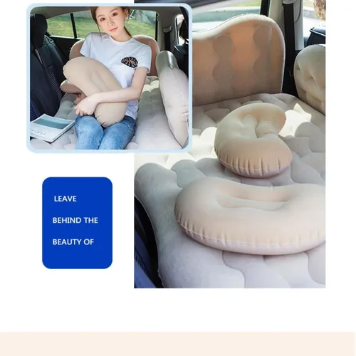 Vista 2 de Colchón de aire para cama de camión, colchón de aire para automóvil, cama inflable, soporte de almacenamiento de almohada, bolsa de almacenamiento