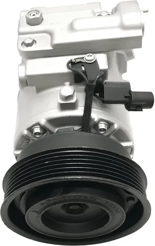 Vista 3 de Compresor de aire acondicionado automotriz RYC y embrague de A/C AEG371
