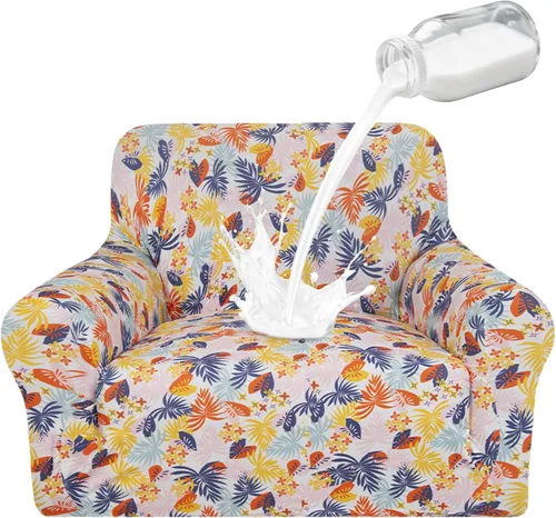 Vista 63 de ALIECOM Fundas para Sillas 100% Impermeables, Funda para Sillón para Sala de Estar, Apta para Mascotas, Fundas Lavables para Sillón, Funda