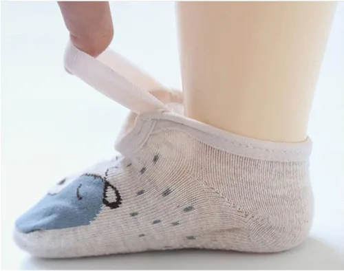 Vista 5 de Yenzat Calcetines antideslizantes para bebé con agarre para niñas pequeñas