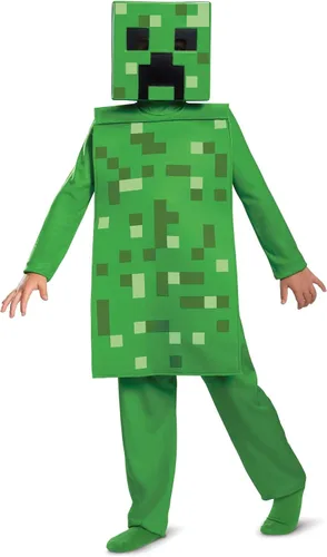 Vista 2 de Disfraz infantil clásico de Minecraft Creeper