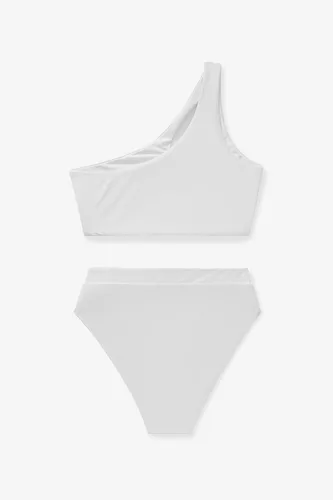 Vista 137 de MOOSLOVER Traje de baño de dos piezas con corte alto y cintura alta para mujer