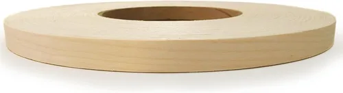 Vista 10 de Edge Supply Rollo de bandas de madera contrachapada de abedul de 1-1/2 pulgadas x 50 pies – Ribete de chapa de madera real pre-pegado – Borde