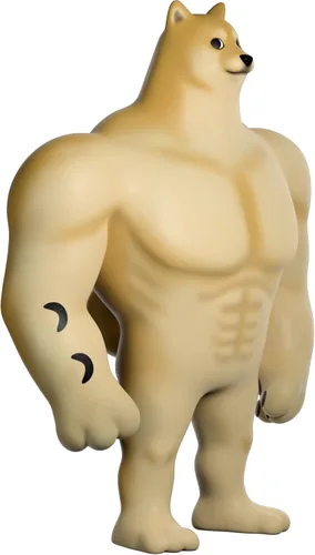 Vista 3 de Youtooz Swole Doge - Figura de vinilo de 5 pulgadas, colección de memes Buff Doge basada en famosos memes de Internet