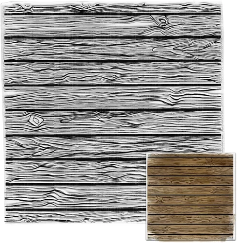 Vista 7 de Sello transparente de fondo de olas de mar de verano para hacer tarjetas, sello de goma transparente retro de olas oceánicas para tarjetas de papel