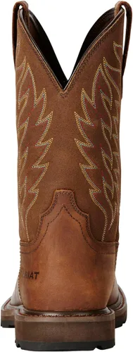 Vista 2 de Ariat Botas de trabajo Groundbreaker con punta cuadrada ancha para hombre