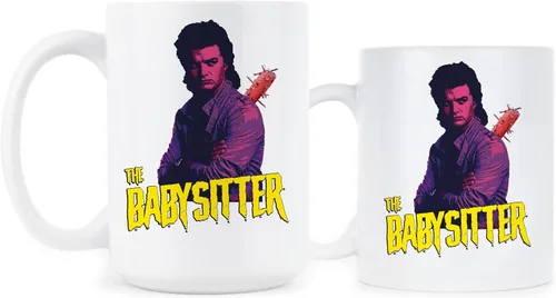 Vista 2 de LIBBY'S BENCHMARK27 DESIGNS Steve Harrington The Babysitter Taza Joe Keery Merchandise