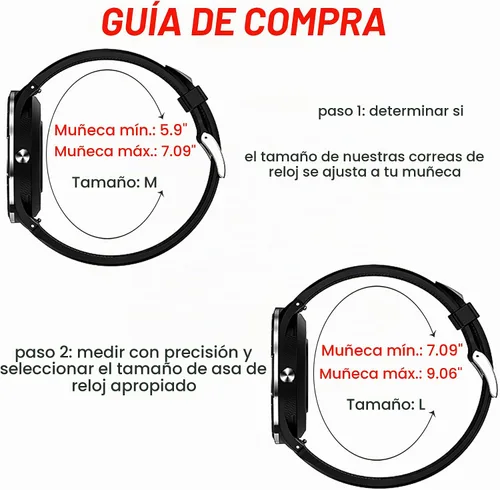 Vista 5 de SMITHA Correas de reloj compatibles con Amazfit T-Rex, T-Rex PRO, T-Rex 2, T-Rex 3 o T-Rex 3 PRO (1.890 in)/(1.732 in), T-Rex Ultra 1/2, correa Negro