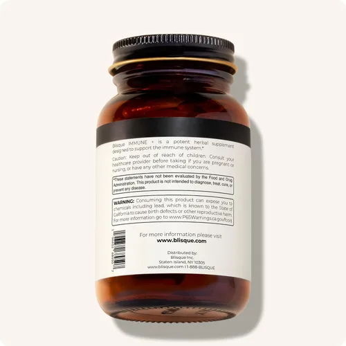 Vista 9 de Blisque Suplemento natural de apoyo inmunológico para defensa inmunológica, refuerzo y ayuda Aprobado por médicos con astrágalo, equinácea y ajo