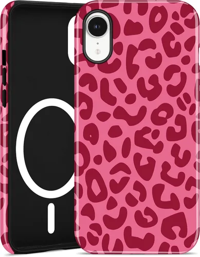 Vista 259 de Jusy Funda compatible con MagSafe con estampado de caparazón de tortuga marrón para iPhone 7/8/SE, cubierta protectora de TPU suave magnética