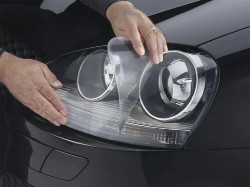Vista 2 de WeatherTech LampGard - Kit de protección transparente para faros delanteros Mazda MAZDA2 (LG1382)
