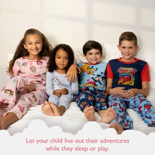 Vista 2 de Disney Conjunto de pijama de 2 piezas para niñas Princesa Sirenita