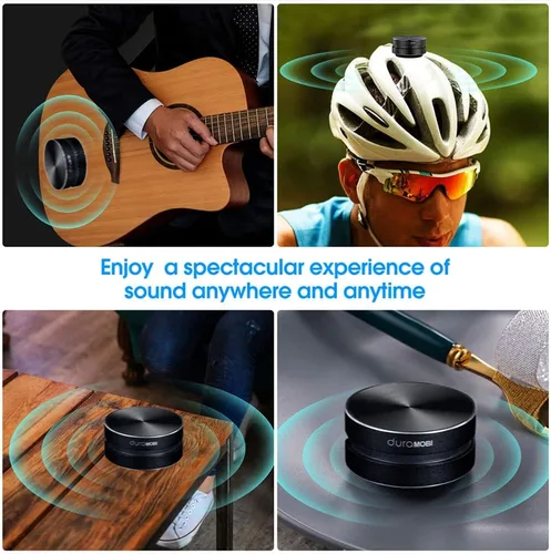 Vista 5 de Altavoz inalámbrico BT Mini Conducción ósea Altavoz inalámbrico portátil Sonido de graves estéreo Altavoz portátil creativo Reproductor de música