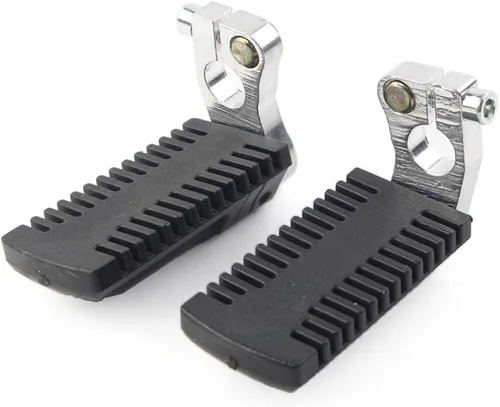 Vista 3 de FSFY - Pinzas de pie negras para motocicleta, abrazaderas de pie para bicicletas de 43 cc, 47 cc, 49 cc, 2 tiempos, para quads de bolsillo