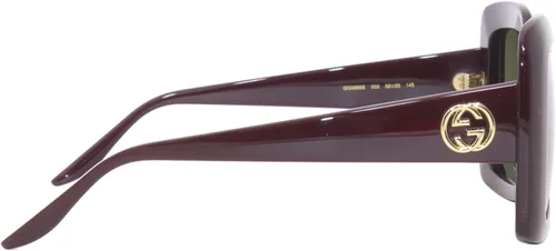 Vista 3 de Gucci Gucci Logo GG0896S 003 - Gafas de sol Rojo Verde Rojo