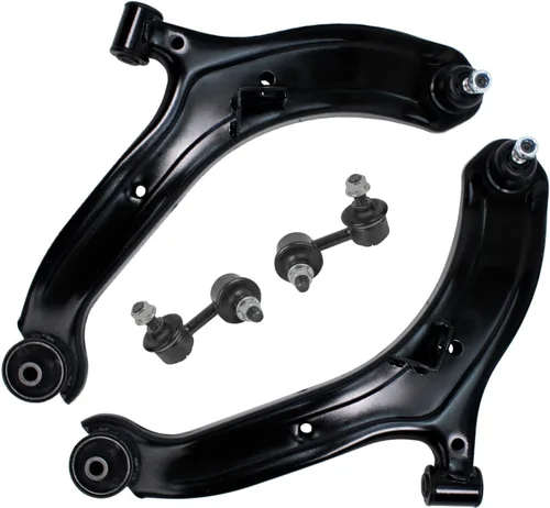 Vista 135 de Detroit Axle - Ejes de eje CV delantero izquierdo y derecho + Reemplazo de juntas esféricas de brazos de control inferiores delanteros para Ford