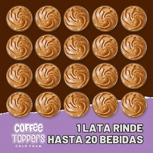Vista 5 de Coffee Toppers - Espuma fría, moca, 15 onzas (paquete de 3)