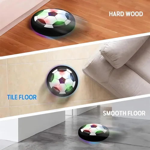 Vista 6 de Ivieicip Disco Activo Deslizante - 2023 Nueva Pelota de Fútbol Interior Iluminada Juegos Rodantes para Perros, Juguetes para Perros Interactivo