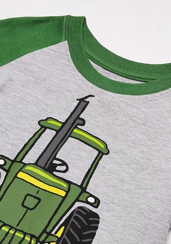 Vista 4 de John Deere Camiseta de tractor grande para niños pequeños