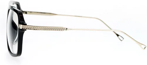 Vista 4 de PASTL Lentes transparentes para hombre, diseño cuadrado de moda, lentes UV 400