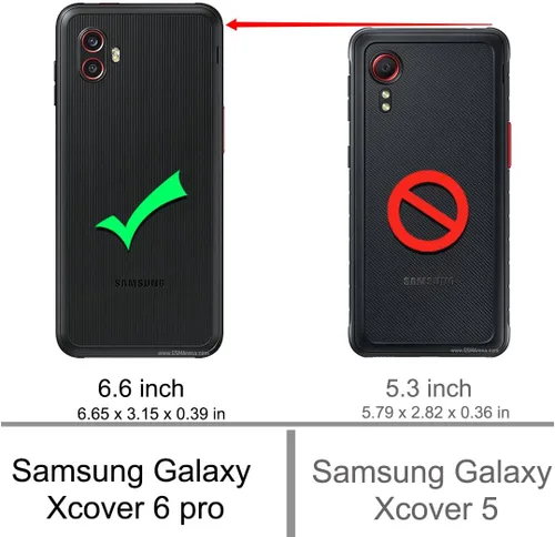 Vista 2 de Osophter Funda para Galaxy Xcover 6 Pro con 2 protectores de pantalla, absorción de golpes Flexible TPU Rubber Protective Cell Phone Cover (negro)