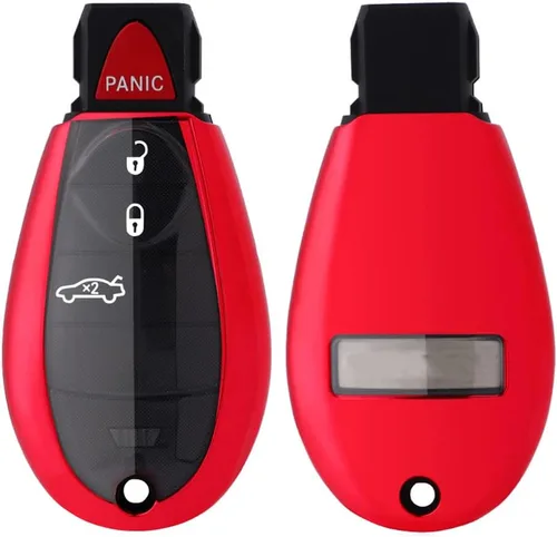 Vista 7 de Horande Funda Protectora de TPU para Llavero de Coche con 5 Botones, Compatible con Dodge Ram 1500 2500 3500 Charger Challenger Durango Grand