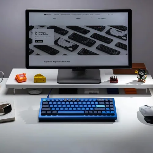 Vista 8 de Keychron Q7 - Teclado mecánico personalizado con cable RGB intercambiable en caliente compatible con Mac Windows Linux, QMKVIA Macro programable