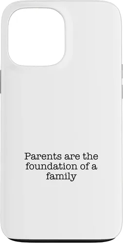 Vista 23 de iPhone 16 Parents are the foundation of a family Case