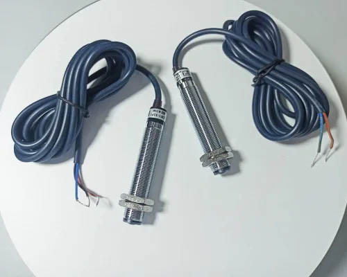 Vista 4 de Sensor fotoeléctrico ATO M12, PNP SIN sensor fotoeléctrico infrarrojo, interruptor fotoeléctrico, fácil de instalar, larga vida, DC 6-36V