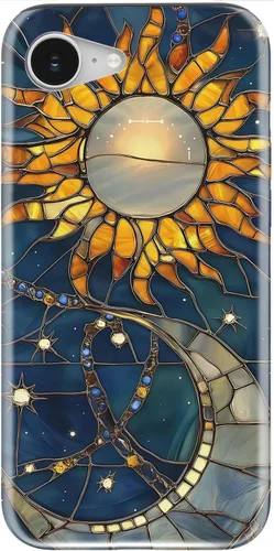 Vista 87 de LUMARKE Funda para iPhone 14/iPhone 13, lindo Y2K floral, carga inalámbrica Mosaico Tortuga Shell