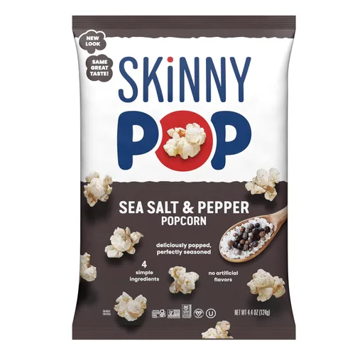 Vista 13 de SkinnyPop Palomitas de maíz, lima de aguacate, aperitivo de grano entero, aperitivo sin lácteos, bolsa de 4.4 onzas